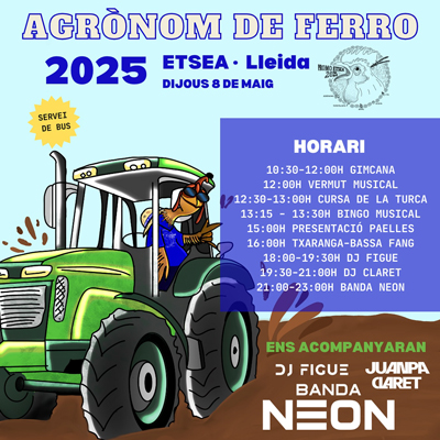 Agrònom de Ferro, Lleida, 2025 Agrònom de Ferro, Lleida, 2025