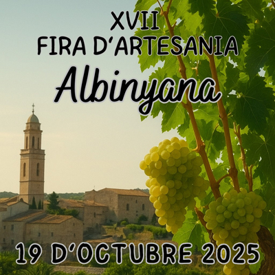 Fira d'artesania d'Albinyana, 2025