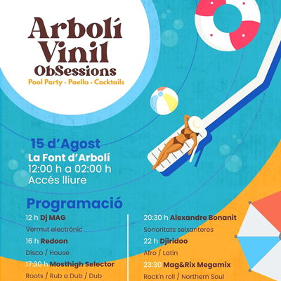 Arbolí Vinil ObSessions, Arbolí, 2025