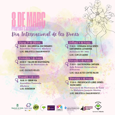 8M, Dia Internacional de les Dones a Alcarràs, 2024 8M, Dia Internacional de les Dones a Alcarràs, 2024