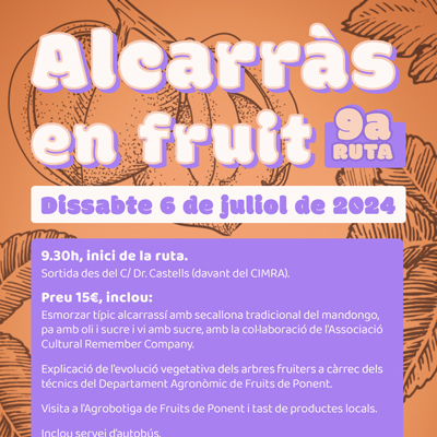 Alcarràs en Fruit, Alcarràs, 2024