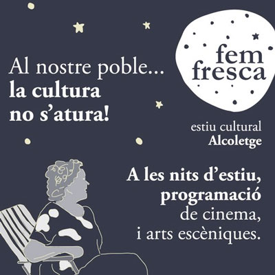 Programació d'estiu Fem Fresca, Alcoletge, 2020