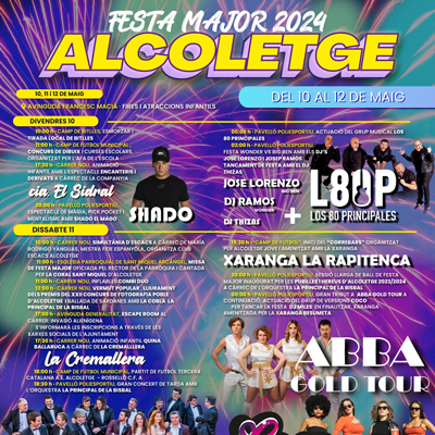 Festa Major d'Alcoletge, 2024