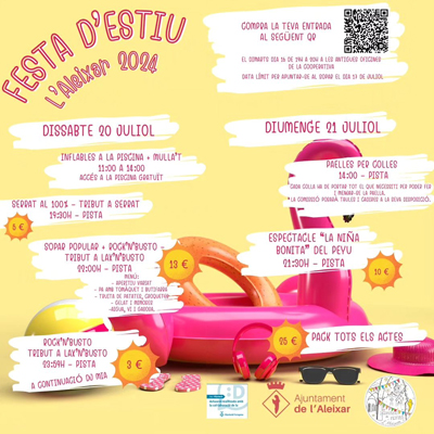 Festes d'Estiu a l'Aleixar, 2024 Festes d'Estiu a l'Aleixar, 2024