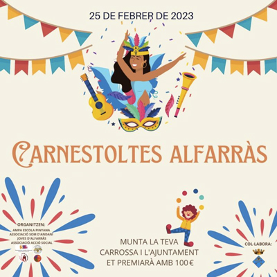 Carnestoltes d'Alfarràs, 2023 Carnestoltes d'Alfarràs, 2023