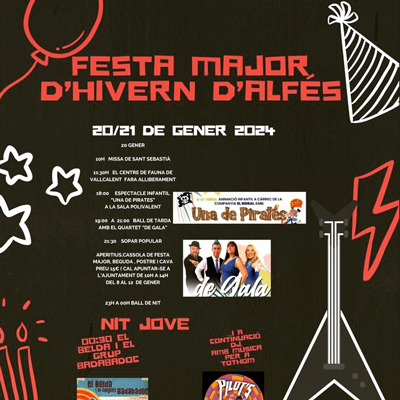 Festa Major d'Hivern d'Alfés, 2024
