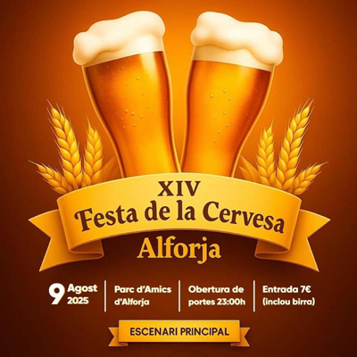Festa de la Cervesa d'Alforja, 2025 Festa de la Cervesa d'Alforja, 2025
