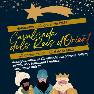 Cavalcada de Reis a Almacelles, 2024