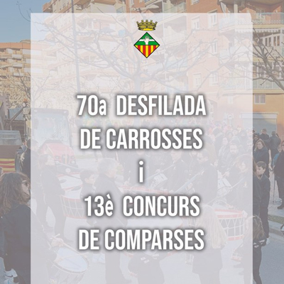 70a Desfilada de Carrosses i 13è Concurs de Comparses, Almacelles, 2026