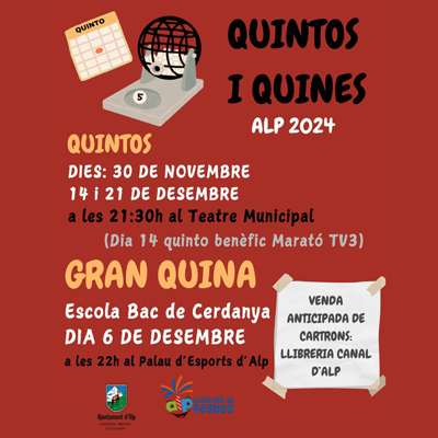 Quintos i Quines a Alp, 2024 Quintos i Quines a Alp, 2024