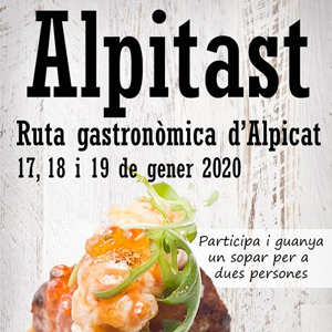 Ruta gastronòmica Alpitast, Alpicat, 2020