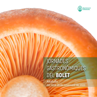 Bolets, Jornades Gastronòmiques d'Altafulla, 2023 Bolets, Jornades Gastronòmiques d'Altafulla, 2023