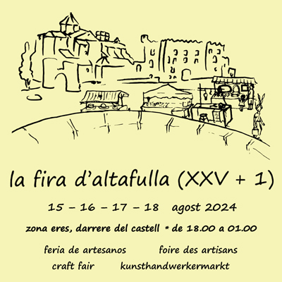 Fira d'Artesans d'Altafulla, 2024 Fira d'Artesans d'Altafulla, 2024