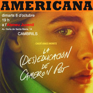 Pel·licula 'La des-educació de Cameron Post' de Desire Akhavan Pel·licula 'La des-educació de Cameron Post' de Desire Akhavan