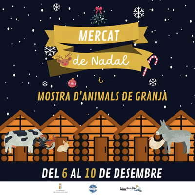 Mercat de Nadal i Mostra d'animals de granja de l'Ametlla de Mar, 2023