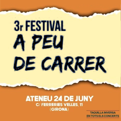 Festival A Peu de Carrer, Ateneu 24 de Juny, Girona, 2022 Festival A Peu de Carrer, Ateneu 24 de Juny, Girona, 2022