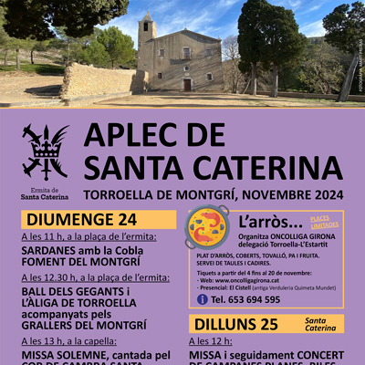 Aplec de Santa Caterina - Torroella de Montgrí 2024 Aplec de Santa Caterina - Torroella de Montgrí 2024