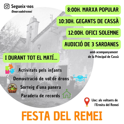 Aplec del Remei, Cassà de la Selva, 2024