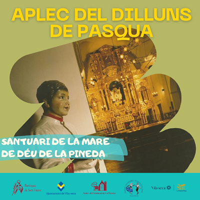 Dilluns de Pasqua, Aplec al Santuari de la Mare de Déu de la Pineda, Vila-seca, 2025 Dilluns de Pasqua, Aplec al Santuari de la Mare de Déu de la Pineda, Vila-seca, 2025
