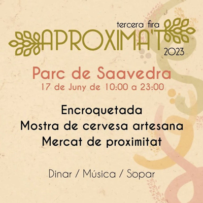 3a Fira Aproxima't, Tarragona, 2023