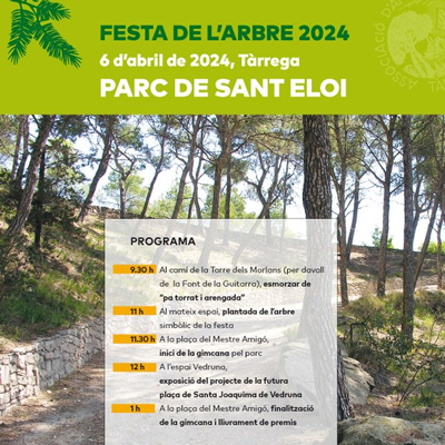 Festa de l'Arbre a Tàrrega, 2024 Festa de l'Arbre a Tàrrega, 2024