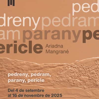 Exposició 'Pedreny, pedram, parany, pericle' d'Ariadna Mangrané, Mèdol, Tarragona, 2025 Exposició 'Pedreny, pedram, parany, pericle' d'Ariadna Mangrané, Mèdol, Tarragona, 2025