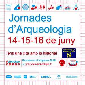 Jornades Europees de l'Arqueologia, 2019 Jornades Europees de l'Arqueologia, 2019