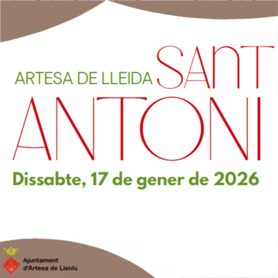 Festa de Sant Antoni a Artesa de Lleida, 2026 Festa de Sant Antoni a Artesa de Lleida, 2026