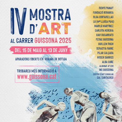 4a Mostra d'Art al Carrer de Guissona, 2025 4a Mostra d'Art al Carrer de Guissona, 2025