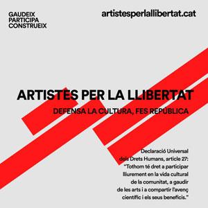 Cicle 'Artistes per la Llibertat' - 2020