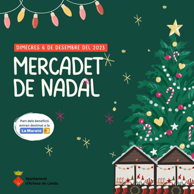 Mercadet de Nadal d'Artesa de Lleida, 2023