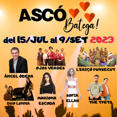 Festival Ascó Batega 2023 Festival Ascó Batega 2023