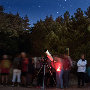 Jornada d'astronomia i contaminació lumínica al Museu de la Vida rural, 2019