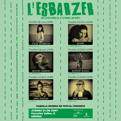 Cicle L'Esbarzer, Ateneu 24 de Juny, Girona, 2024