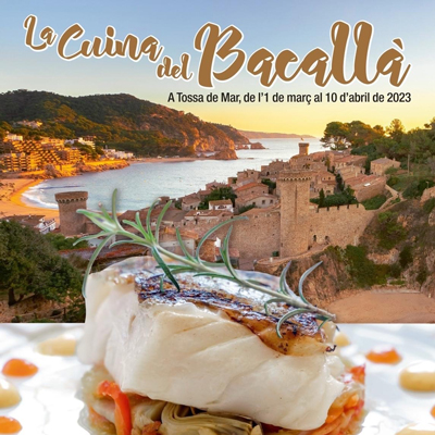 Jornades gastronòmiques 'La cuina del bacallà', Tossa de Mar, 2023 Jornades gastronòmiques 'La cuina del bacallà', Tossa de Mar, 2023