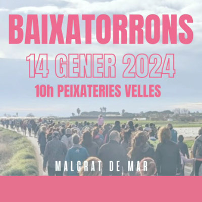 Caminada solidària 'Baixatorrons', Malgrat de Mar, 2024 Caminada solidària 'Baixatorrons', Malgrat de Mar, 2024