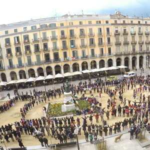 Acció 'Ballem per totes', Girona, 2020 Acció 'Ballem per totes', Girona, 2020