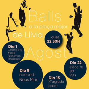 Balls a la plaça major de Llívia - 2019 Balls a la plaça major de Llívia - 2019