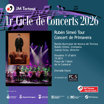 Concert de Primavera - Banda Municipal de Música de Tortosa Concert de Primavera - Banda Municipal de Música de Tortosa