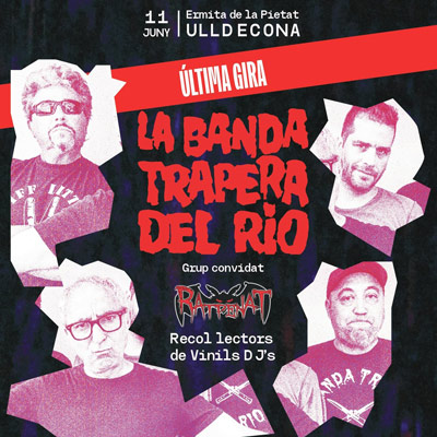 Concert de la Banda Trapera del Río + Ratpenat, 2023 Concert de la Banda Trapera del Río + Ratpenat, 2023