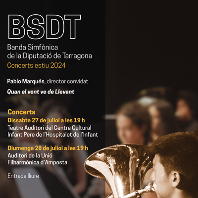 Concert de la Banda Simfònica de la Diputació de Tarragona, 2024 Concert de la Banda Simfònica de la Diputació de Tarragona, 2024