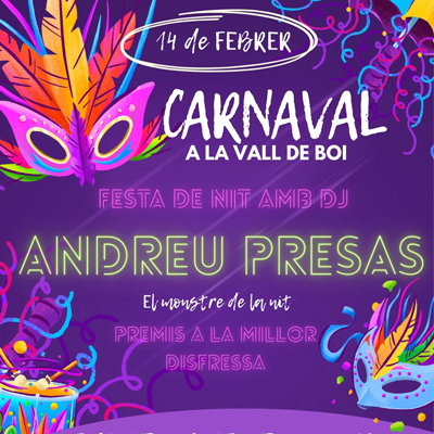 Carnaval a Barruera, Vall de Boí, 2026