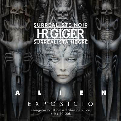 Exposició 'Surrealisme Negre', de Hans Ruedi Giger Exposició 'Surrealisme Negre', de Hans Ruedi Giger