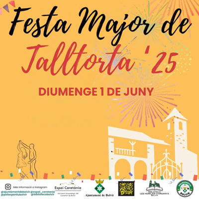 Festa Major de Talltorta, Bolvir, 2025 Festa Major de Talltorta, Bolvir, 2025