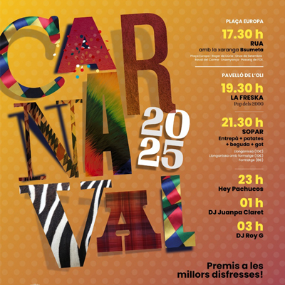 Carnaval a les Borges Blanques, 2025 Carnaval a les Borges Blanques, 2025