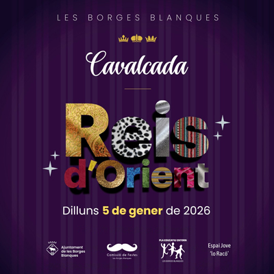 Cavalcada de Reis a Les Borges Blanques, 2026
