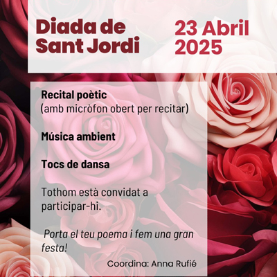 Sant Jordi a les Borges Blanques, 2025