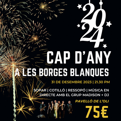 Cap d'Any a les Borges Blanques, 2023