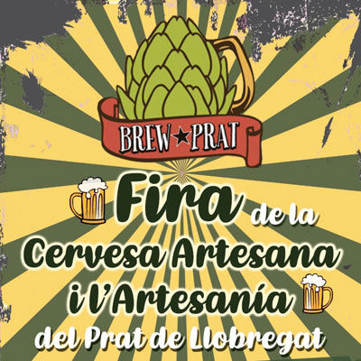 BrewPrat. Fira de la Cervesa artesana i l'Artesania, El Prat de Llobregat, 2023 BrewPrat. Fira de la Cervesa artesana i l'Artesania, El Prat de Llobregat, 2023
