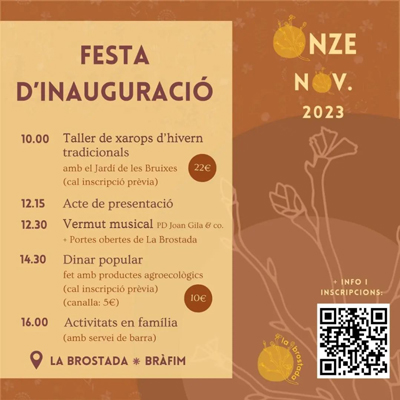 Festa d'Inauguració de La Brostada, Bràfim, 2023 Festa d'Inauguració de La Brostada, Bràfim, 2023